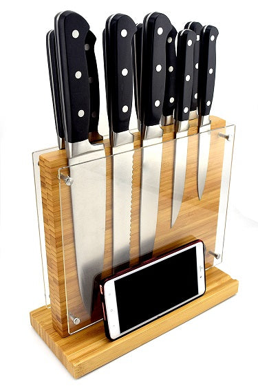 Why Use A Child Proof, Protective Acrylic Glass Magnetic Knife Holder?
